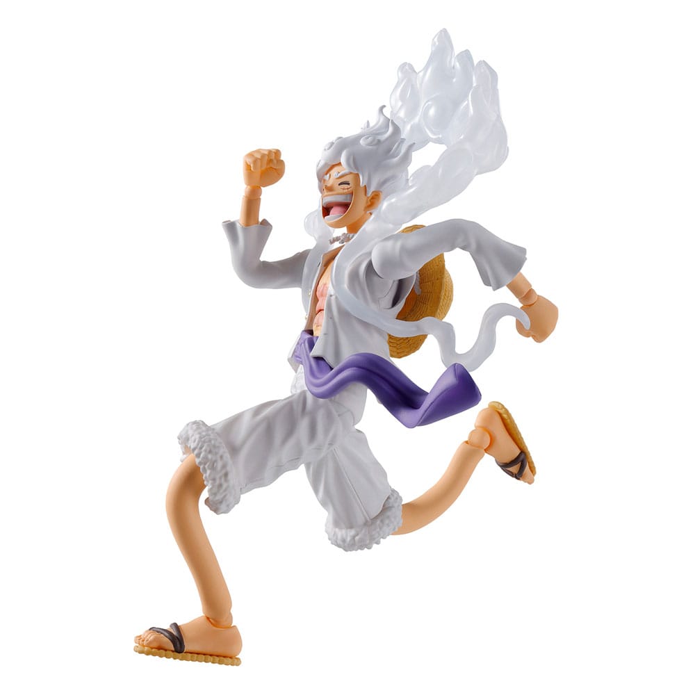 Bandai Tamashii Nations One Piece S.H. Figuarts Action Figure Monkey D. Luffy Gear 5 15 cm | Makochan