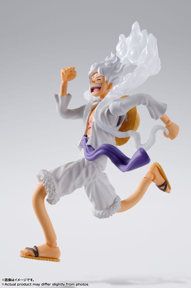 Bandai Tamashii Nations One Piece S.H. Figuarts Action Figure Monkey D. Luffy Gear 5 15 cm | Makochan