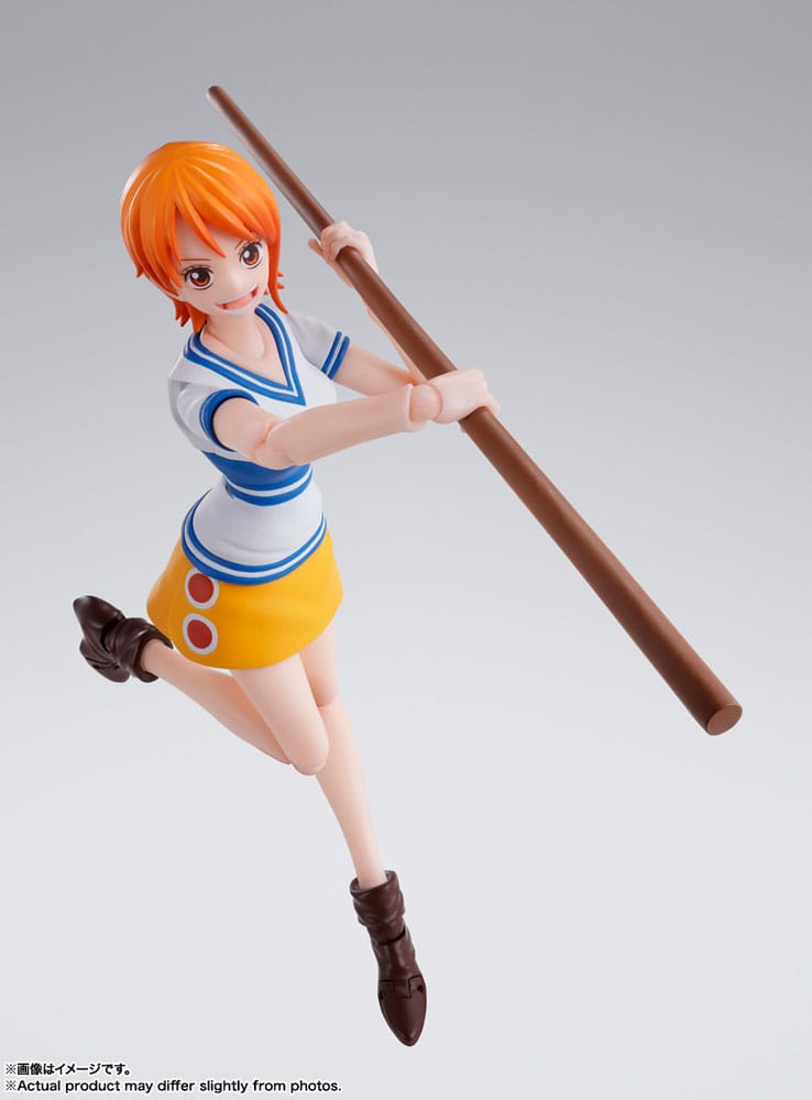 Bandai Tamashii Nations One Piece S.H. Figuarts Action Figure Nami Romance Dawn 14 cm | Makochan