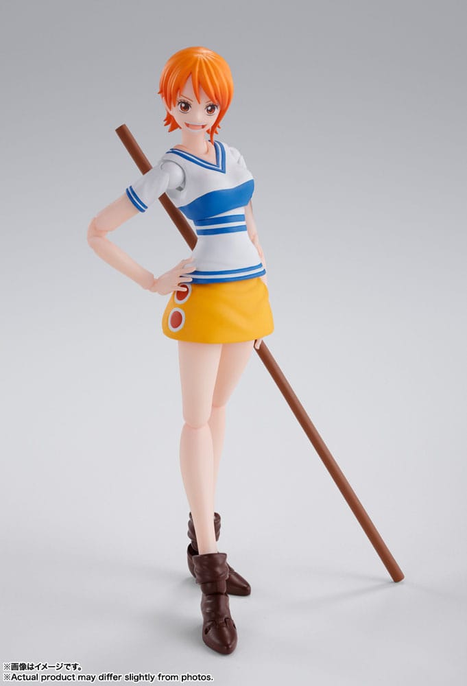 Bandai Tamashii Nations One Piece S.H. Figuarts Action Figure Nami Romance Dawn 14 cm | Makochan
