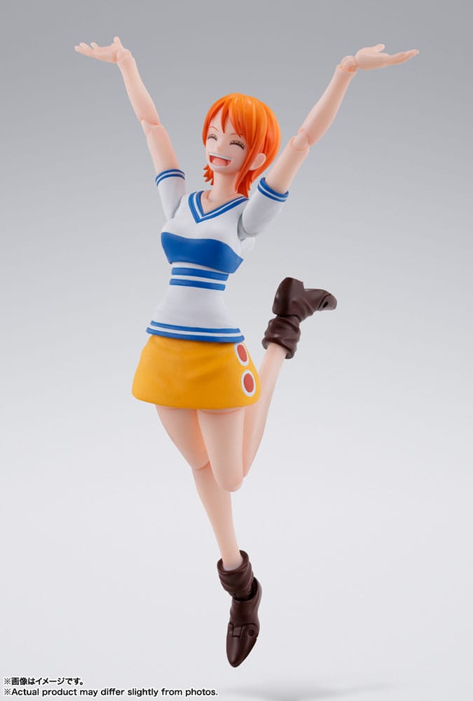Bandai Tamashii Nations One Piece S.H. Figuarts Action Figure Nami Romance Dawn 14 cm | Makochan