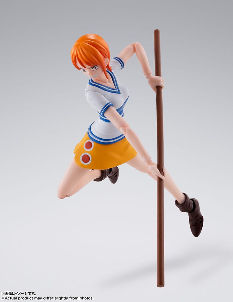 Bandai Tamashii Nations One Piece S.H. Figuarts Action Figure Nami Romance Dawn 14 cm | Makochan