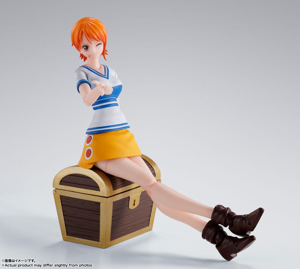 Bandai Tamashii Nations One Piece S.H. Figuarts Action Figure Nami Romance Dawn 14 cm | Makochan