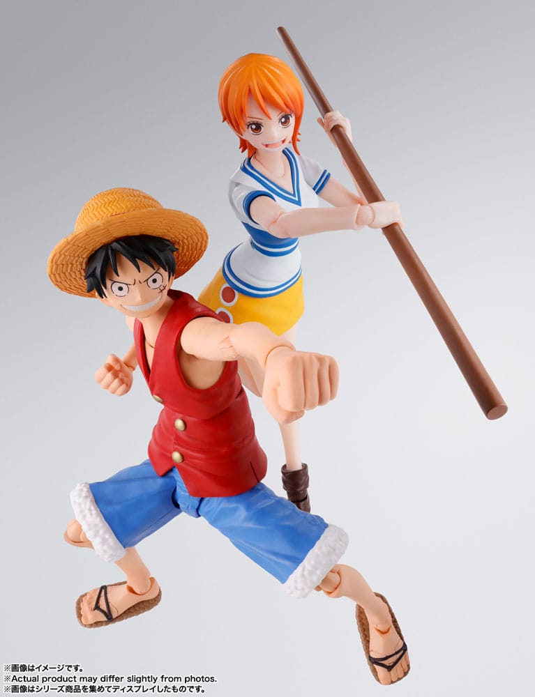Bandai Tamashii Nations One Piece S.H. Figuarts Action Figure Nami Romance Dawn 14 cm | Makochan