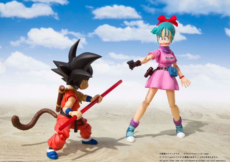 Bandai Tamashii Nations Dragon Ball S.H. Figuarts Action Figure Bulma Adventure Begins 16 cm | Makochan