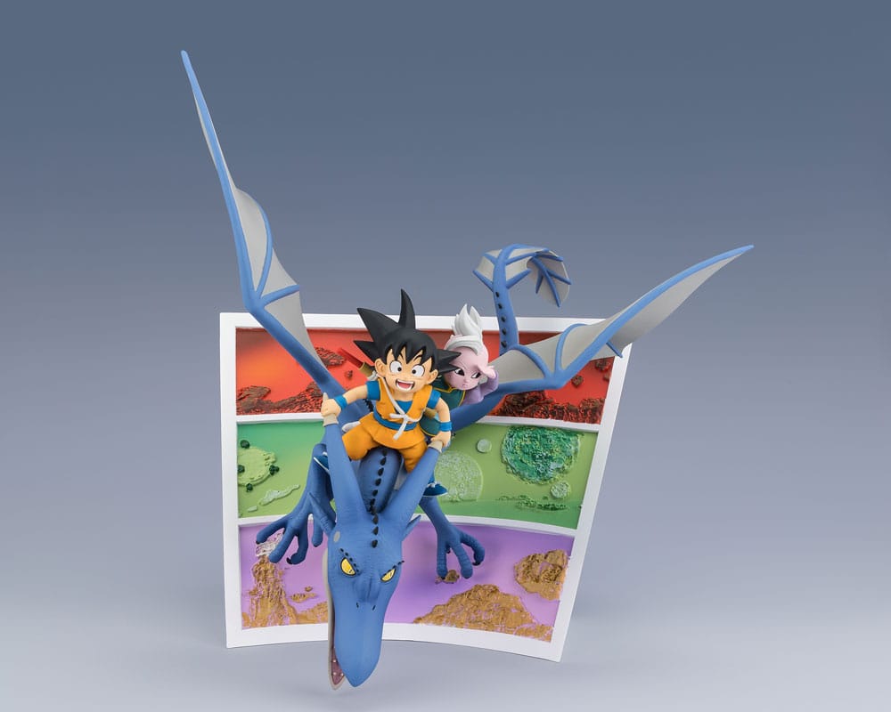 Bandai Tamashii Nations Dragon Ball Figuarts ZERO PVC Statue Son Goku (mini) & Supreme Kai (mini) Welcome to the great