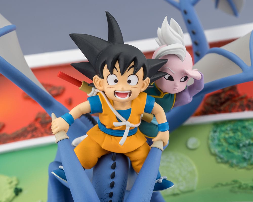 Bandai Tamashii Nations Dragon Ball Figuarts ZERO PVC Statue Son Goku (mini) & Supreme Kai (mini) Welcome to the great