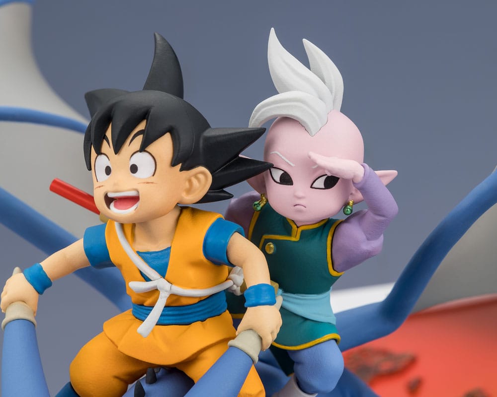 Bandai Tamashii Nations Dragon Ball Figuarts ZERO PVC Statue Son Goku (mini) & Supreme Kai (mini) Welcome to the great