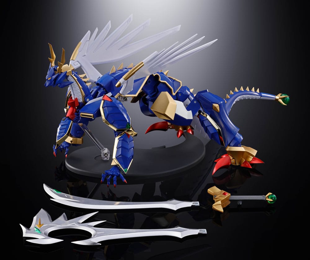 Bandai Tamashii Nations Super Robot Wars: Original Generations Soul of Chogokin Actionfigure GX-119 Ryuko-O/Koryu-O 20 cm