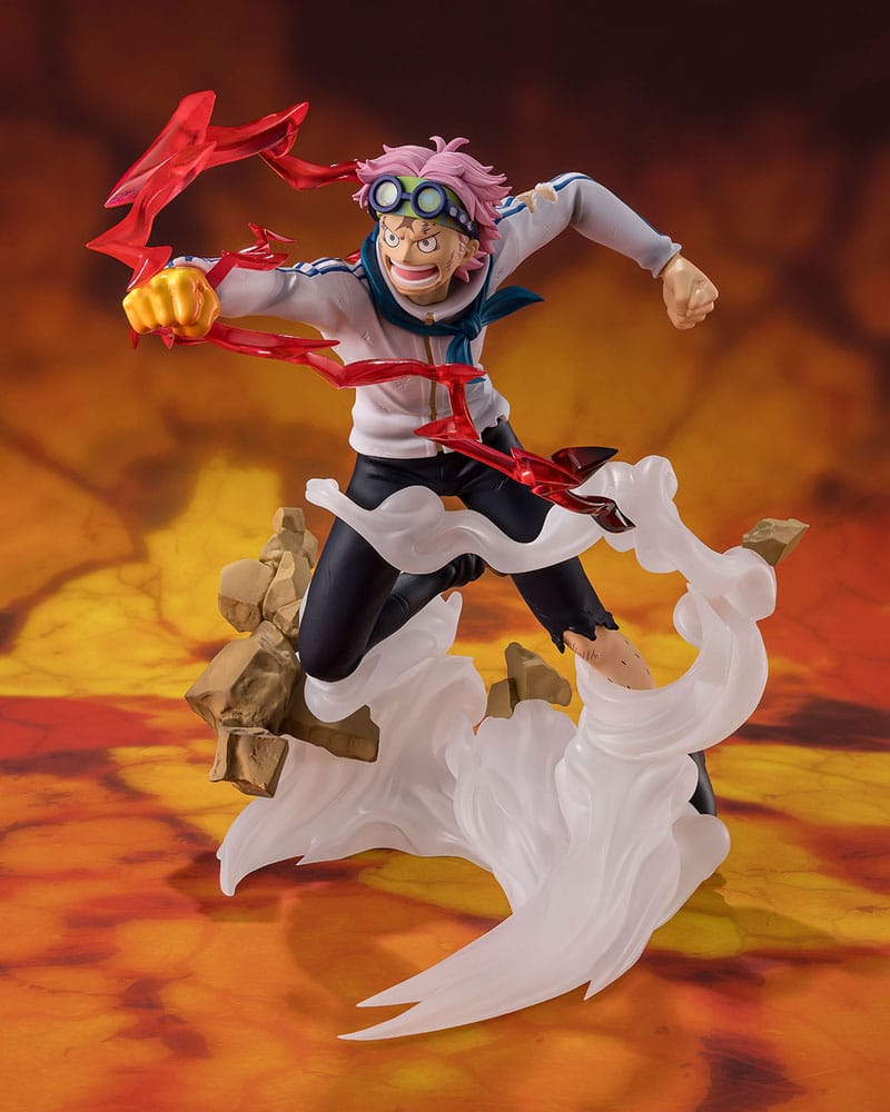 Bandai Tamashii Nations One Piece Figuarts ZERO Extra Battle PVC Statue Koby Honesty Impact 19 cm | Makochan