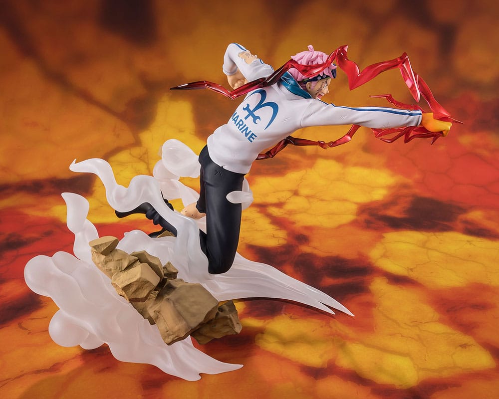 Bandai Tamashii Nations One Piece Figuarts ZERO Extra Battle PVC Statue Koby Honesty Impact 19 cm | Makochan