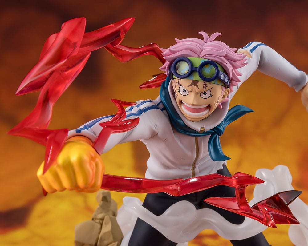 Bandai Tamashii Nations One Piece Figuarts ZERO Extra Battle PVC Statue Koby Honesty Impact 19 cm | Makochan