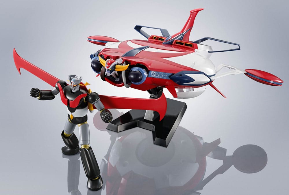 Bandai Tamashii Nations Grendizer U Robot Spirits Action Figures Spazer Side Super 15 cm | Makochan