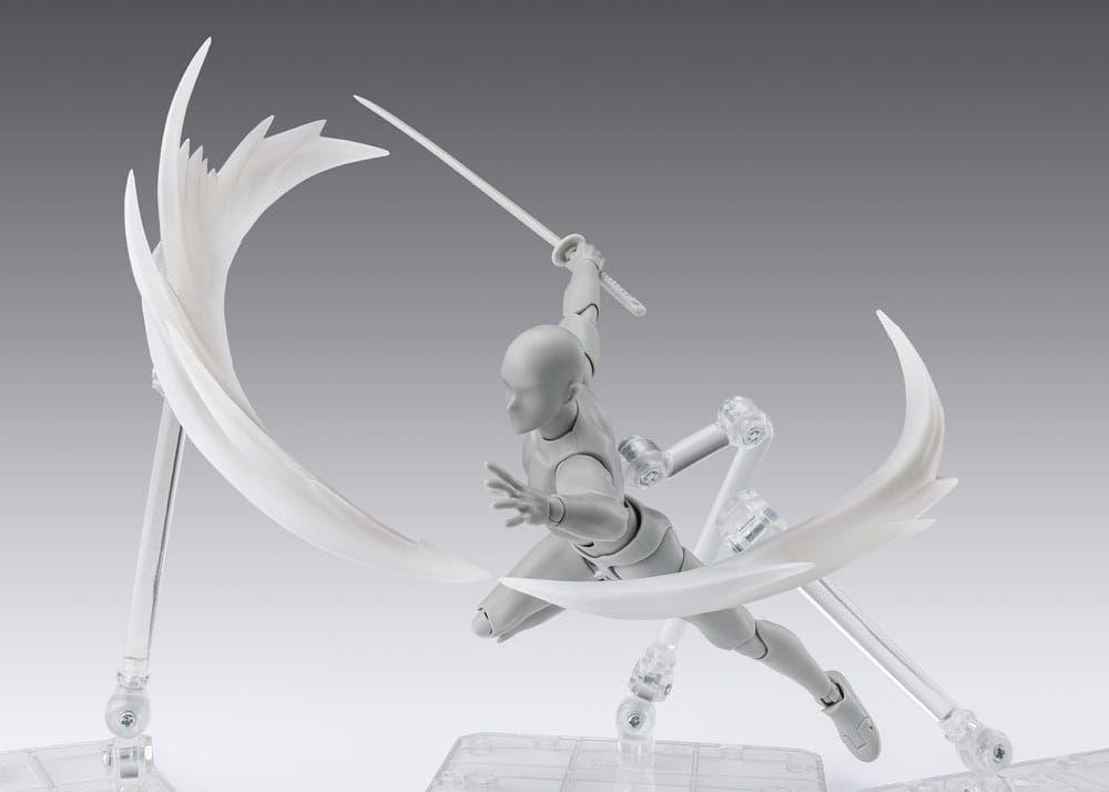 Bandai Tamashii Nations Tamashii Effect Action Figure Accessory Wind White for S.H.Figuarts - Damaged packaging | Makochan