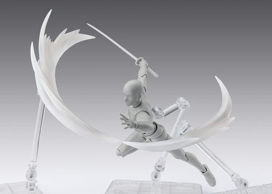 Bandai Tamashii Nations Tamashii Effect Action Figure Accessory Wind White for S.H.Figuarts - Damaged packaging | Makochan