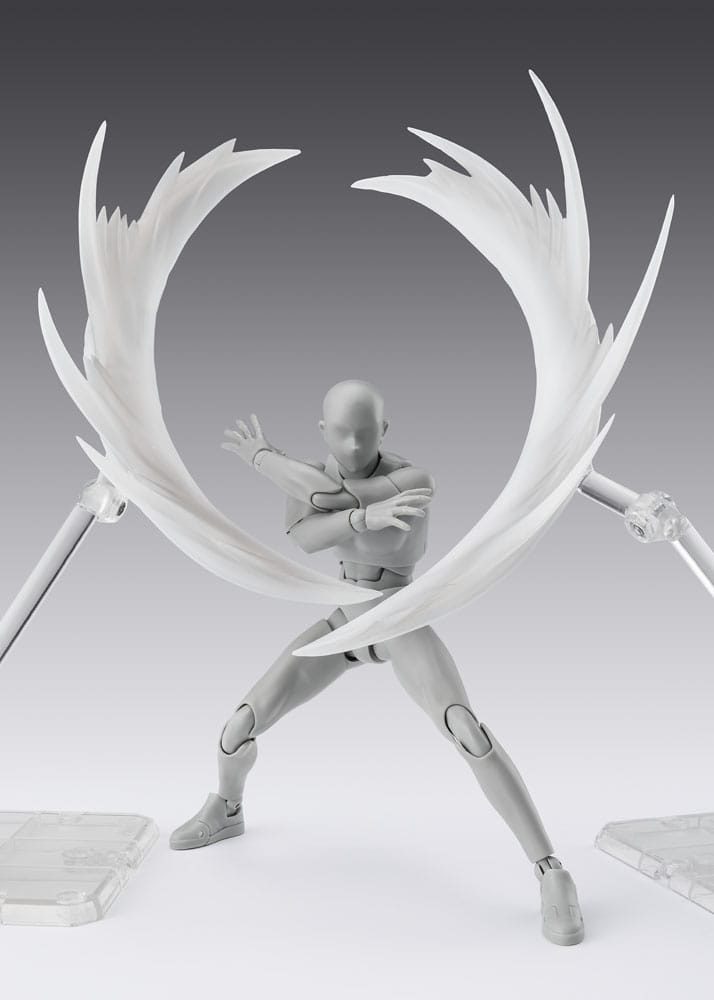 Bandai Tamashii Nations Tamashii Effect Action Figure Accessory Wind White for S.H.Figuarts - Damaged packaging | Makochan