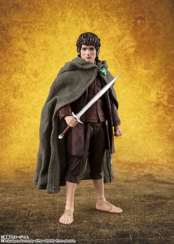 Bandai Tamashii Nations Lord of the Rings S.H. Figuarts Action Figures Frodo Baggins & Gollum | Makochan