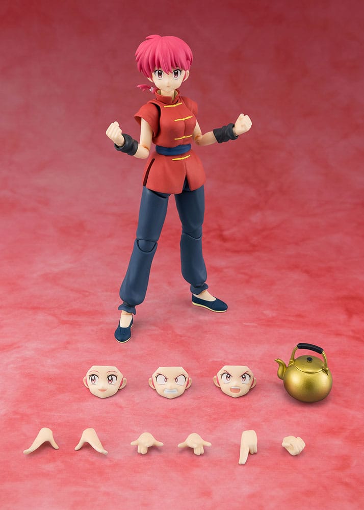 Bandai Tamashii Nations Ranma 1/2 S.H. Figuarts Action Figure Ranma 12 cm | Makochan