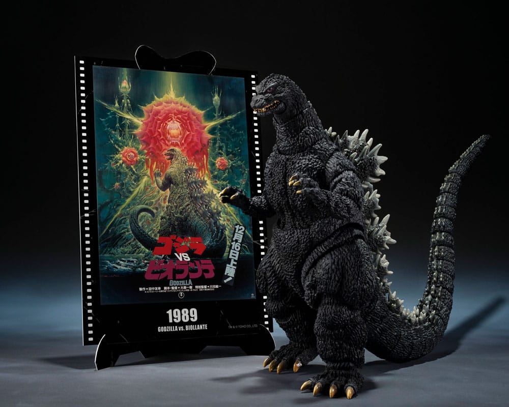 Bandai Tamashii Nations Godzilla (1989) S.H. Monster Arts Action Figure Godzilla vs. Biollante Movie Graphic Plus 16 cm