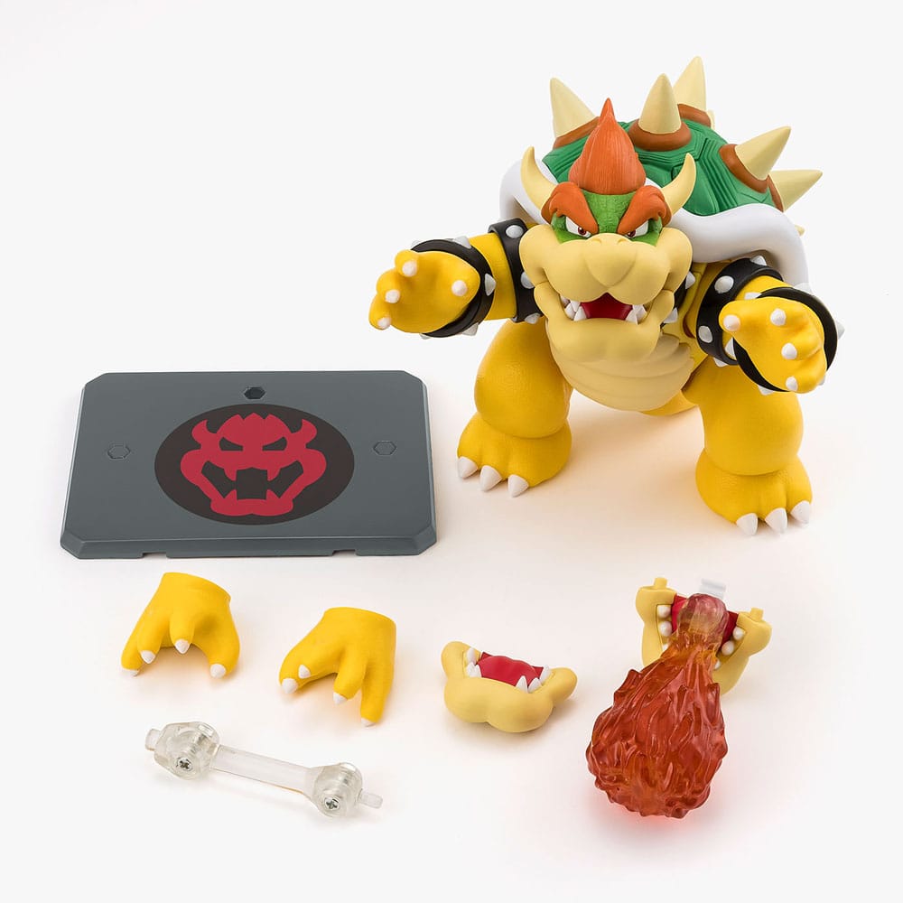Bandai Tamashii Nations Super Mario S.H. Figuarts Action Figure Bowser 13 cm | Makochan