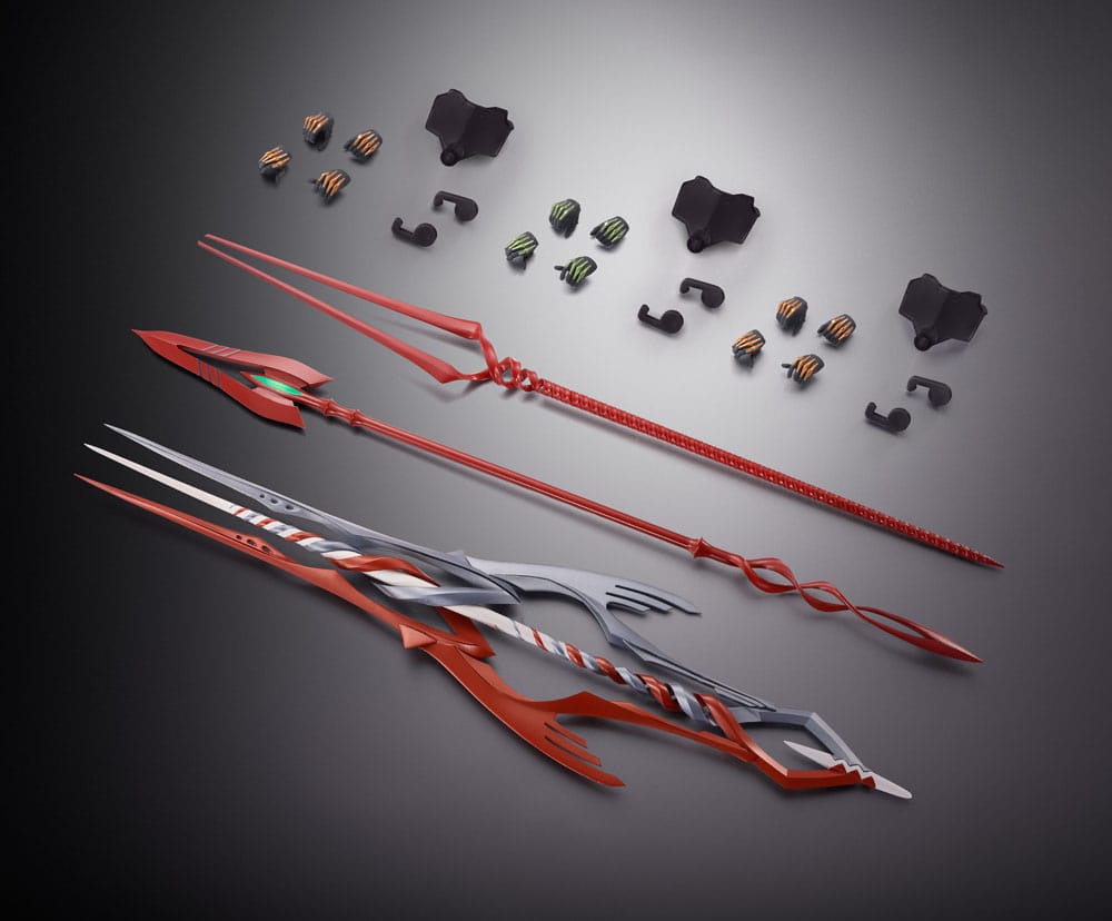 Bandai Tamashii Nations Neon Genesis Evangelion Metal Build Accessory Set 3 Spears Set for Eva 30th with the Spear Another