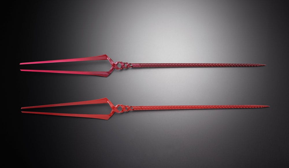 Bandai Tamashii Nations Neon Genesis Evangelion Metal Build Accessory Set 3 Spears Set for Eva 30th with the Spear Another