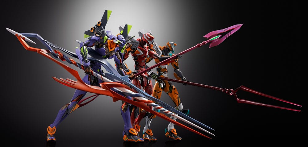 Bandai Tamashii Nations Neon Genesis Evangelion Metal Build Action Figure Eva Test Type-00/00 30th with the Spear of Longinus