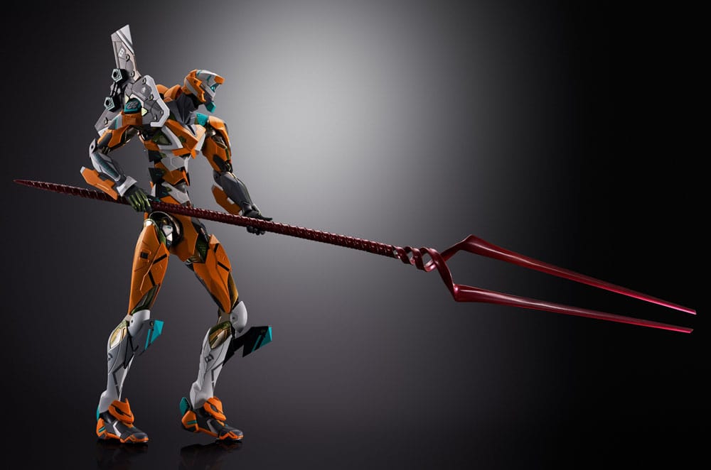 Bandai Tamashii Nations Neon Genesis Evangelion Metal Build Action Figure Eva Test Type-00/00 30th with the Spear of Longinus