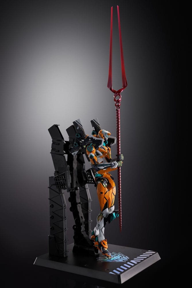 Bandai Tamashii Nations Neon Genesis Evangelion Metal Build Action Figure Eva Test Type-00/00 30th with the Spear of Longinus