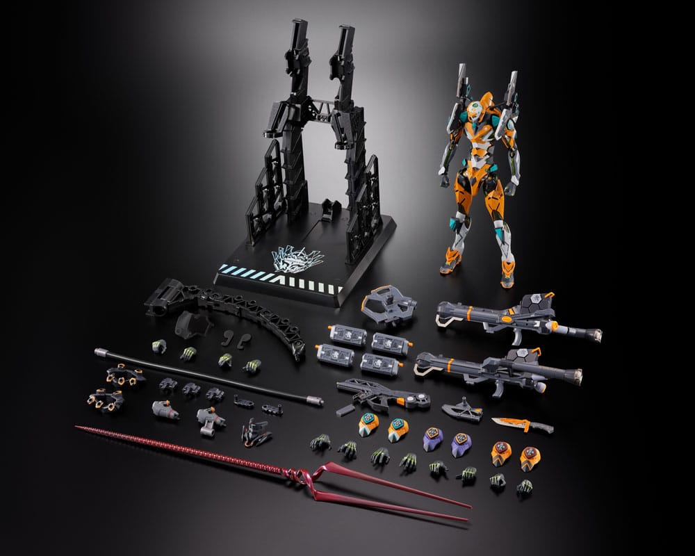 Bandai Tamashii Nations Neon Genesis Evangelion Metal Build Action Figure Eva Test Type-00/00 30th with the Spear of Longinus