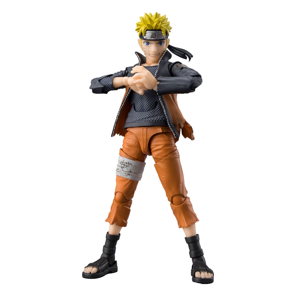 Bandai Tamashii Nations Naruto S.H.Figuarts Action Figure Naruto Uzomaki The Power To Unite 15 cm | Makochan