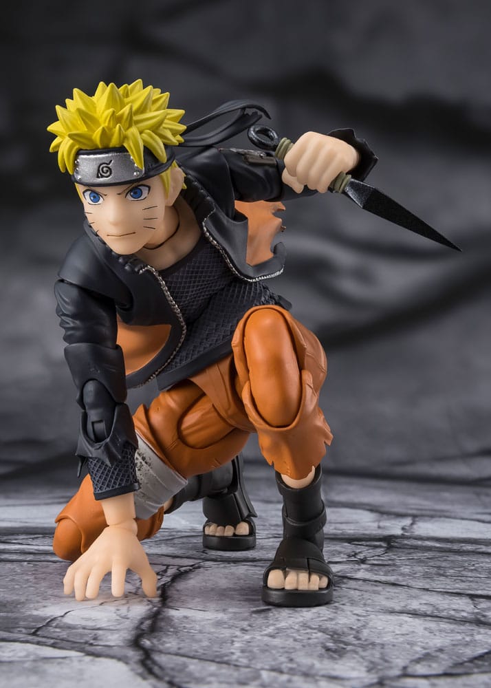 Bandai Tamashii Nations Naruto S.H.Figuarts Action Figure Naruto Uzomaki The Power To Unite 15 cm - Damaged packaging