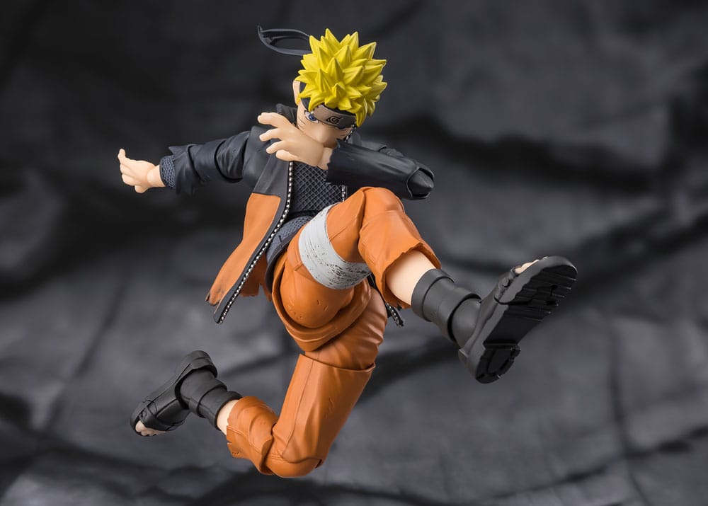 Bandai Tamashii Nations Naruto S.H.Figuarts Action Figure Naruto Uzomaki The Power To Unite 15 cm | Makochan