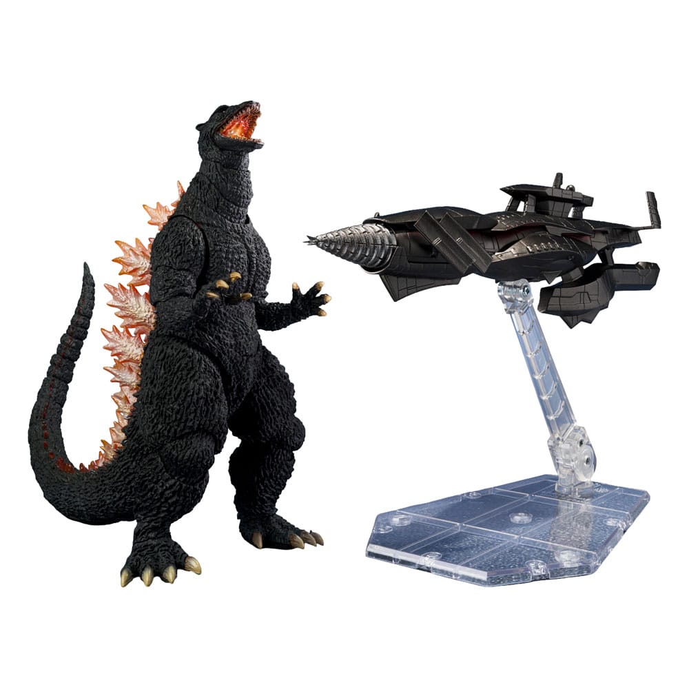 Bandai Tamashii Nations Godzilla: Final Wars S.H.MonsterArts Action Figure Godzilla Heat Ray Ver. vs. New Gotengo 16 cm