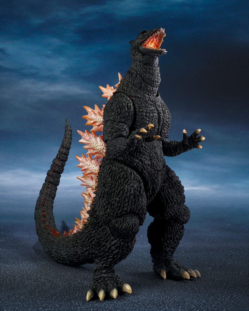Bandai Tamashii Nations Godzilla: Final Wars S.H.MonsterArts Action Figure Godzilla Heat Ray Ver. vs. New Gotengo 16 cm