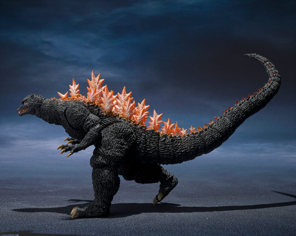 Bandai Tamashii Nations Godzilla: Final Wars S.H.MonsterArts Action Figure Godzilla Heat Ray Ver. vs. New Gotengo 16 cm
