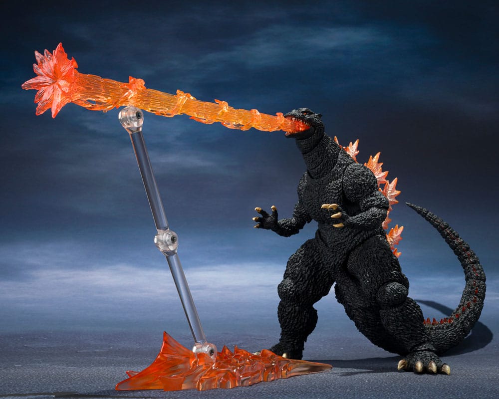 Bandai Tamashii Nations Godzilla: Final Wars S.H.MonsterArts Action Figure Godzilla Heat Ray Ver. vs. New Gotengo 16 cm