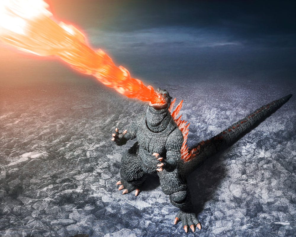 Bandai Tamashii Nations Godzilla: Final Wars S.H.MonsterArts Action Figure Godzilla Heat Ray Ver. vs. New Gotengo 16 cm