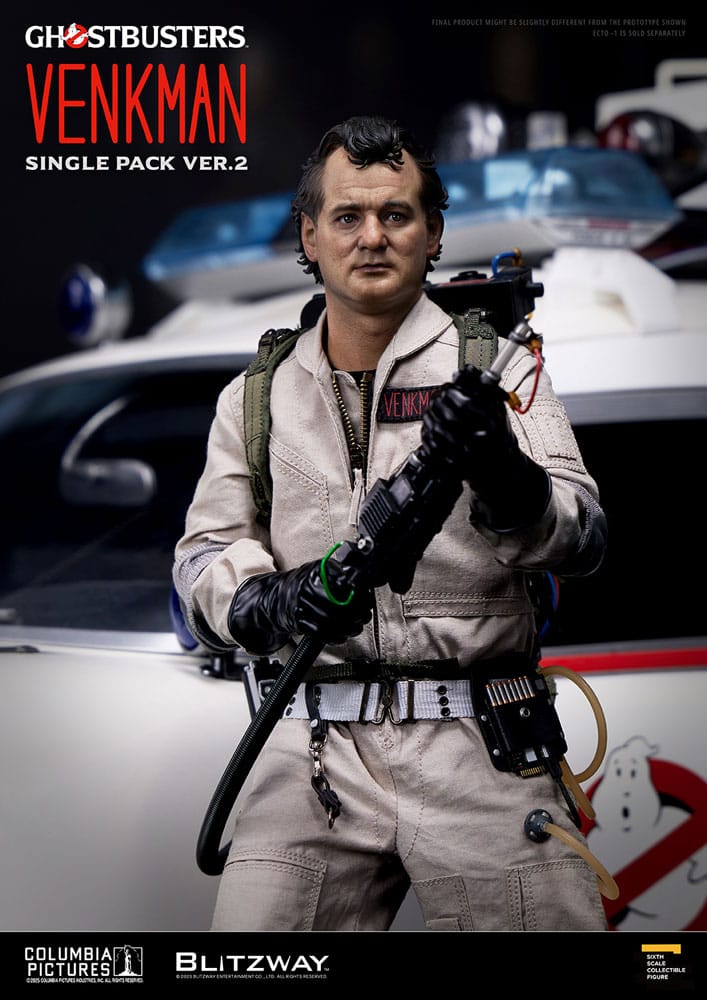 Blitzway Ghostbusters Premium UMS Action Figure 1/6 Peter Venkman Ver. 2 31 cm | Makochan