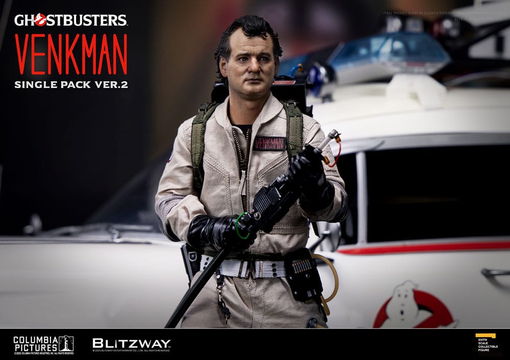 Blitzway Ghostbusters Premium UMS Action Figure 1/6 Peter Venkman Ver. 2 31 cm | Makochan