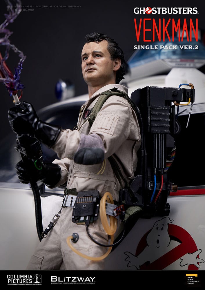 Blitzway Ghostbusters Premium UMS Action Figure 1/6 Peter Venkman Ver. 2 31 cm | Makochan