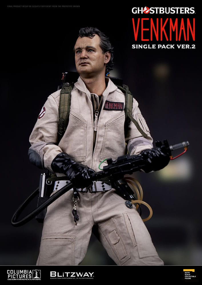 Blitzway Ghostbusters Premium UMS Action Figure 1/6 Peter Venkman Ver. 2 31 cm | Makochan