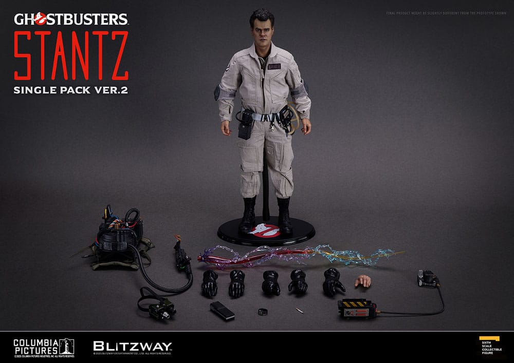 Blitzway Ghostbusters Premium UMS Action Figure 1/6 Raymond Stantz Ver. 2 31 cm | Makochan
