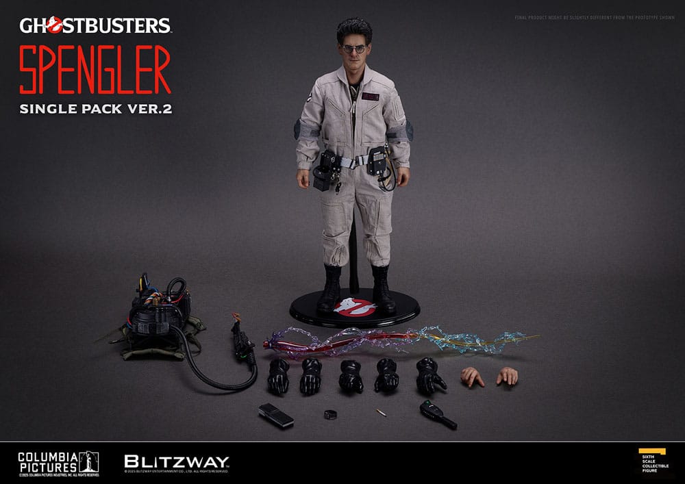 Blitzway Ghostbusters Premium UMS Action Figure 1/6 Egon Spengler Ver. 2 31 cm | Makochan