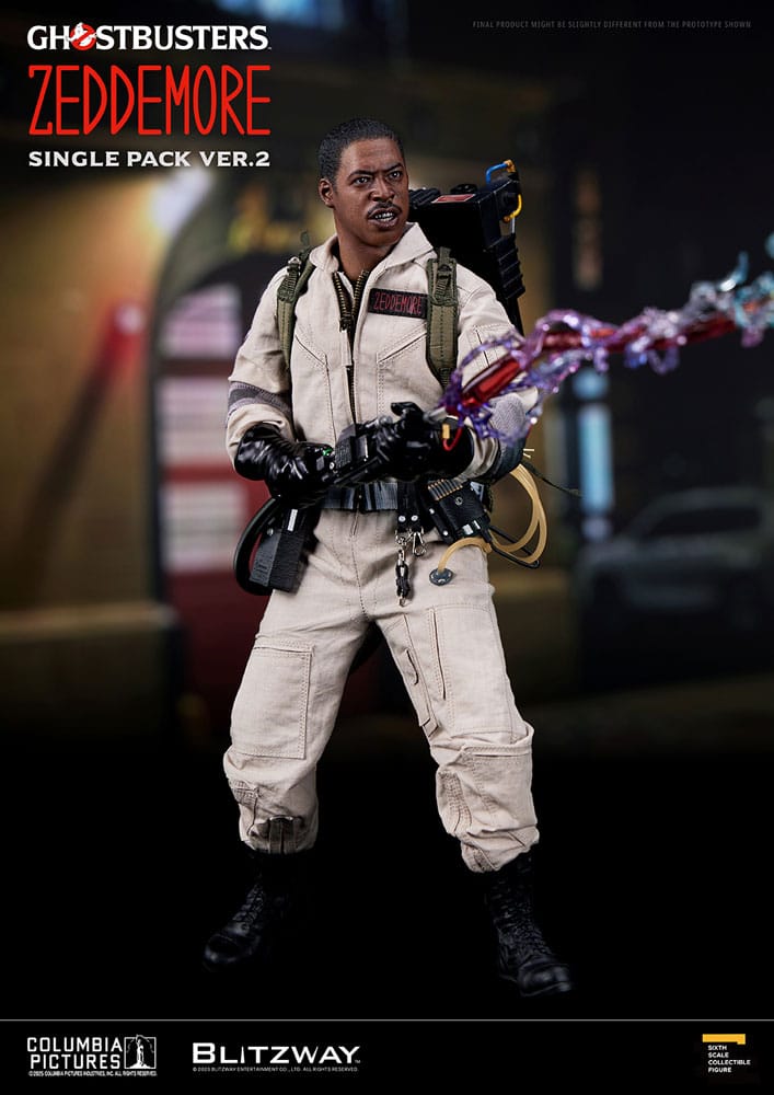 Blitzway Ghostbusters Premium UMS Action Figure 1/6 Winston Zeddemore Ver. 2 31 cm | Makochan