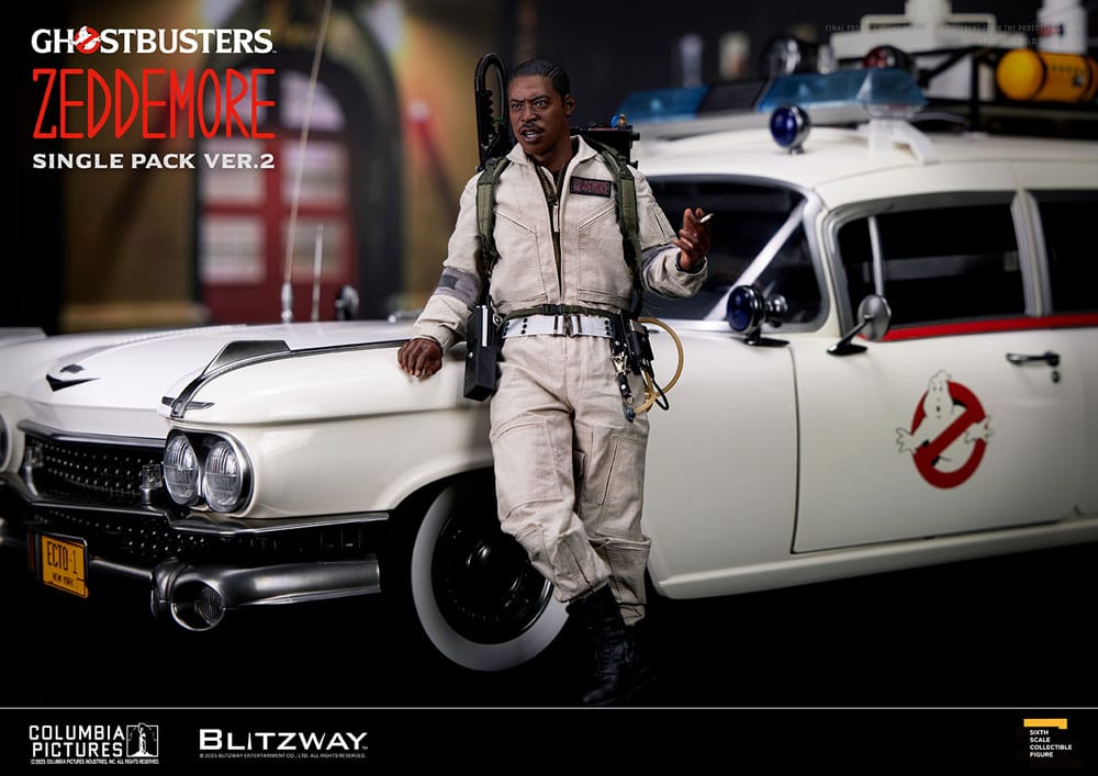 Blitzway Ghostbusters Premium UMS Action Figure 1/6 Winston Zeddemore Ver. 2 31 cm | Makochan
