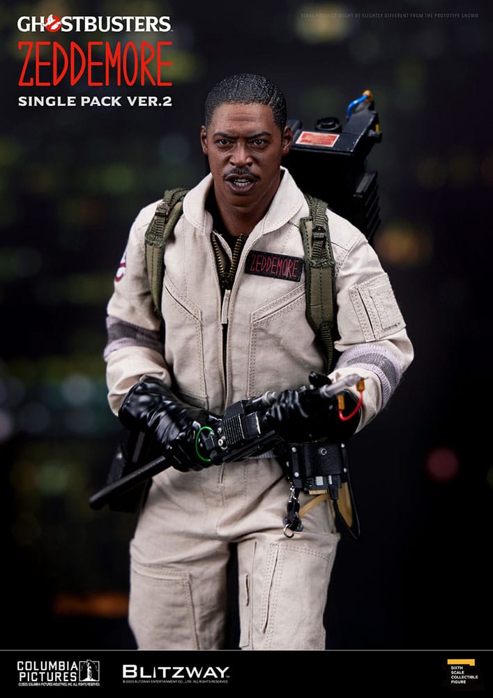 Blitzway Ghostbusters Premium UMS Action Figure 1/6 Winston Zeddemore Ver. 2 31 cm | Makochan