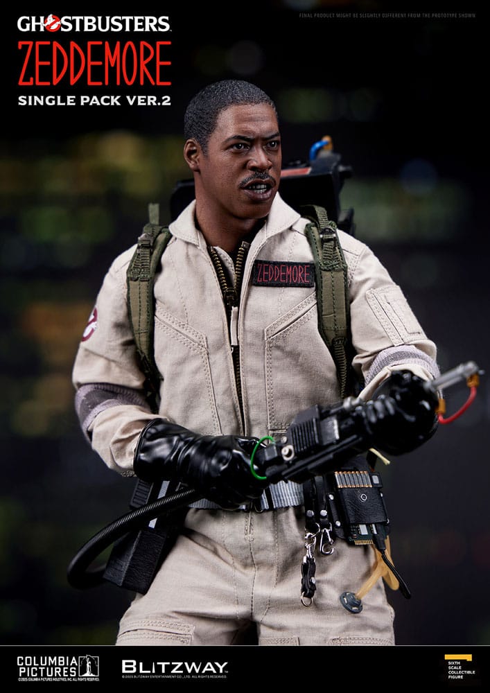 Blitzway Ghostbusters Premium UMS Action Figure 1/6 Winston Zeddemore Ver. 2 31 cm | Makochan