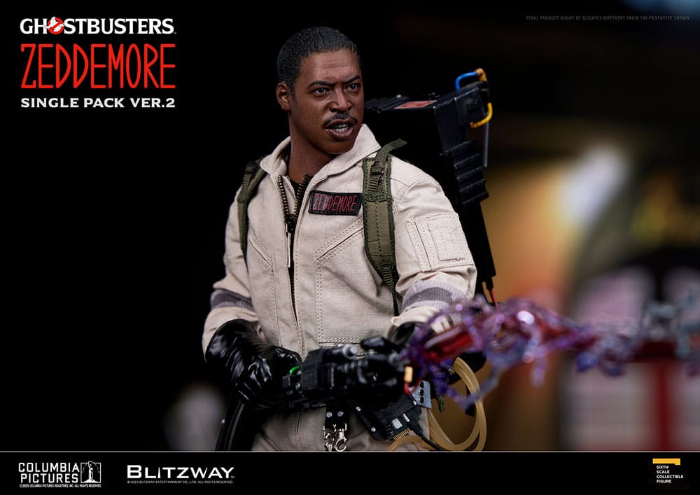 Blitzway Ghostbusters Premium UMS Action Figure 1/6 Winston Zeddemore Ver. 2 31 cm | Makochan