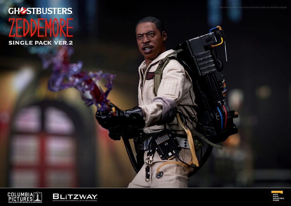 Blitzway Ghostbusters Premium UMS Action Figure 1/6 Winston Zeddemore Ver. 2 31 cm | Makochan